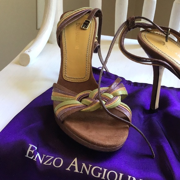 Enzo Angiolini Shoes - BRAND NEW MULTI COLOR SNAKE HEELS